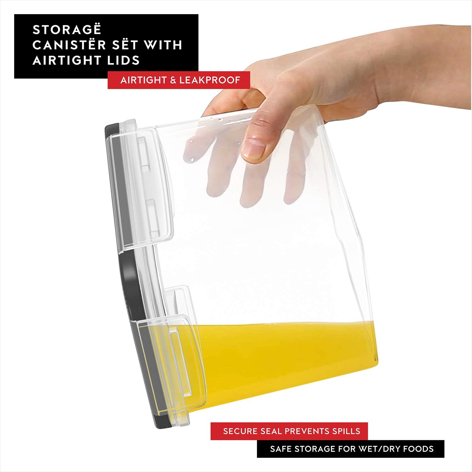 Flour Sugar Storage Containers - Food Storage Pantry ulasan dan harga